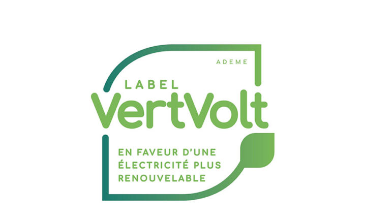 logo label VertVolt